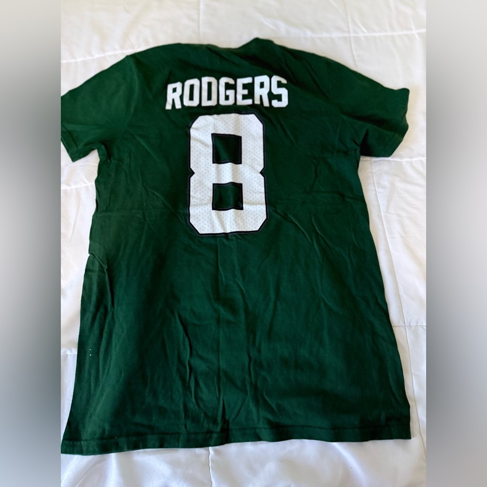 NFL Aaron Rodgers New York Jets 8 short sleeve tee - Picture 3 of 4